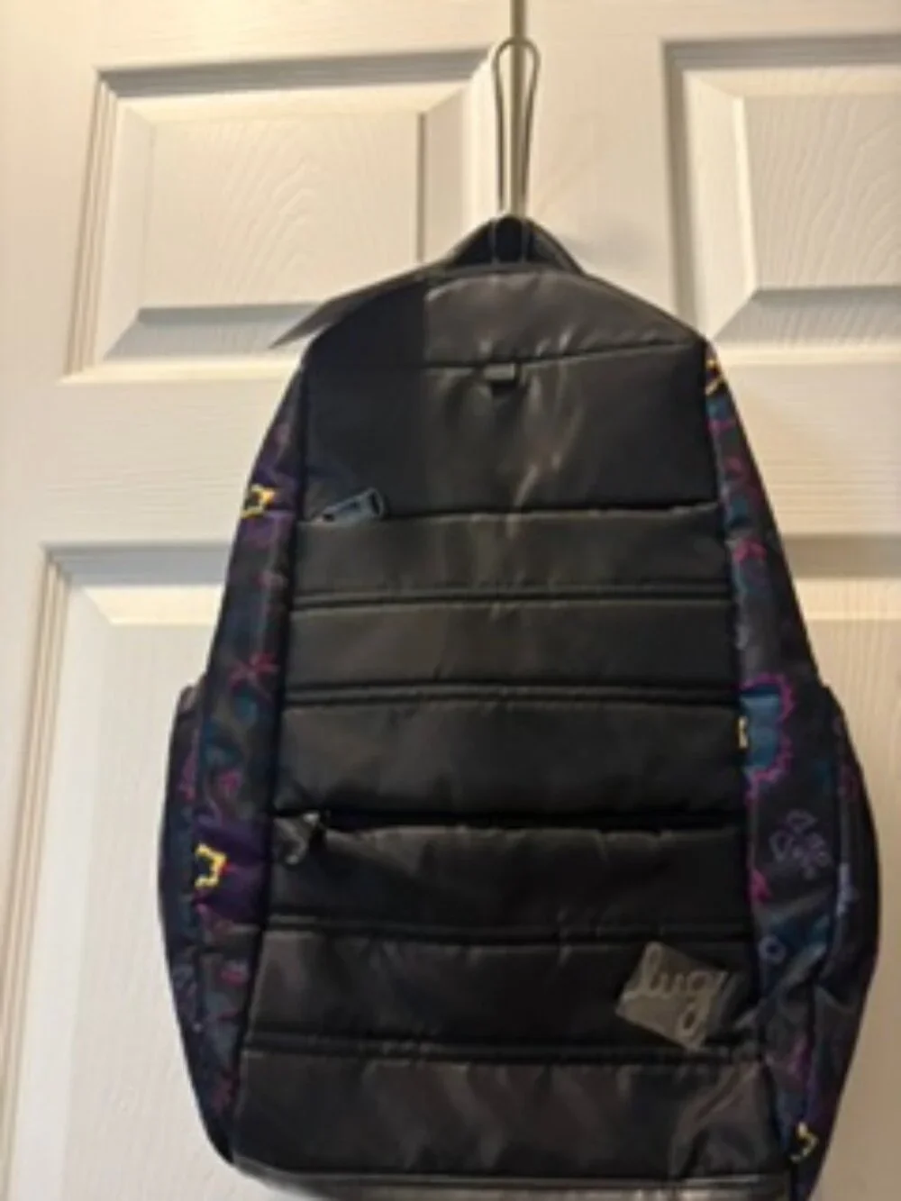 Lug-Hopper-Boho Floral Black - NWT